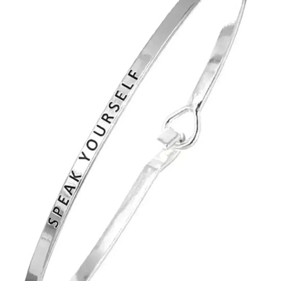 Speak Yourself Message Bracelet - Picture 1 of 1